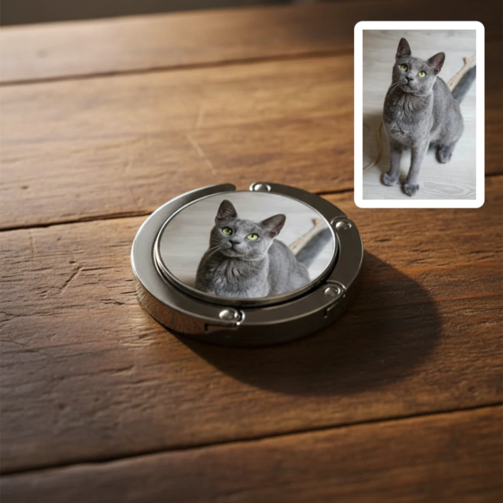 Crochet de Sac Personnalisé avec Photo 