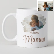 Mug Personnalisé avec Photo et Texte - Cadeau Unique et Original
