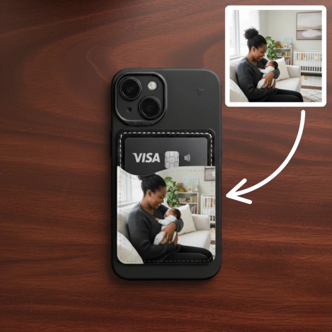Porte-carte pour Téléphone Personnalisé avec Photo