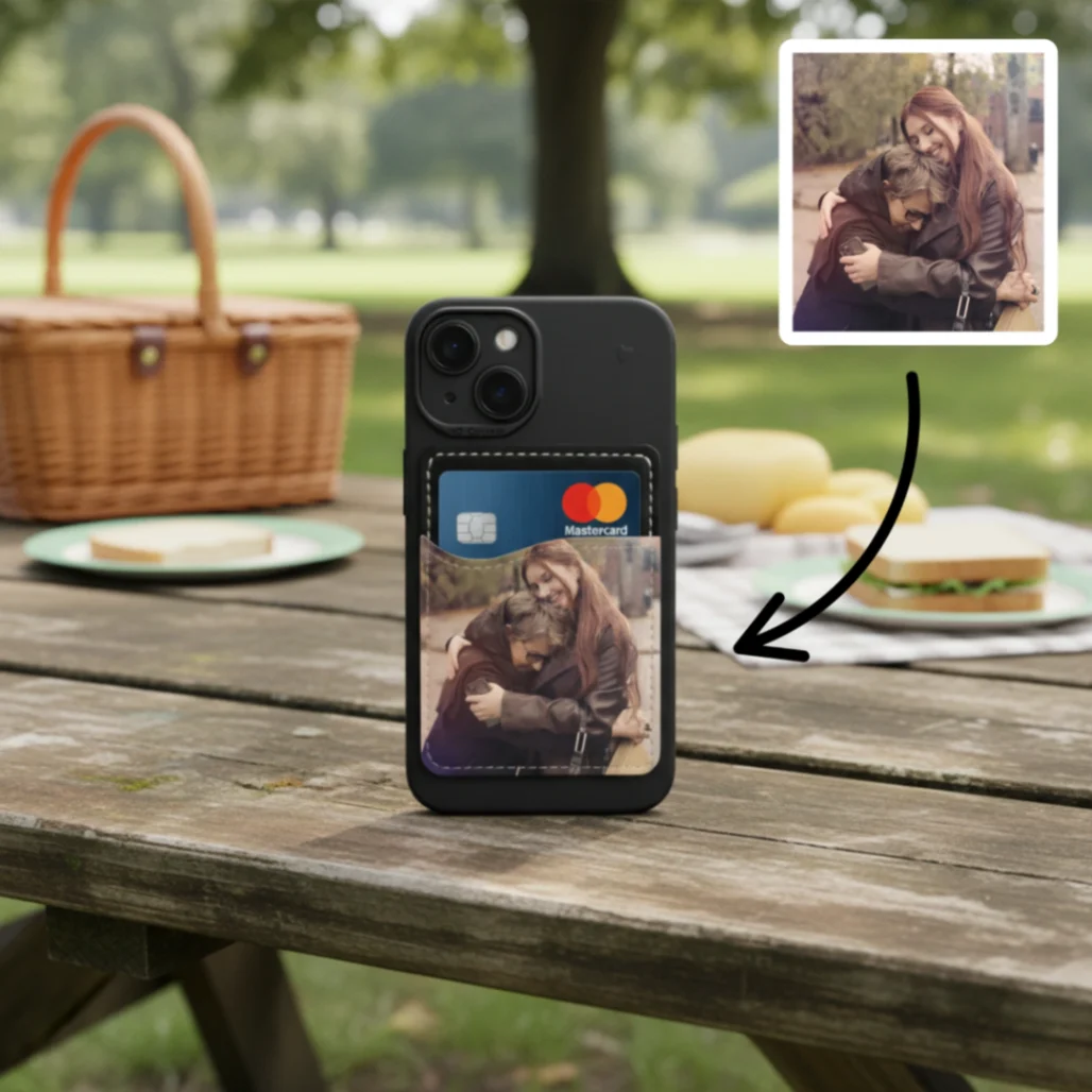 Porte-carte pour Téléphone Personnalisé avec Photo