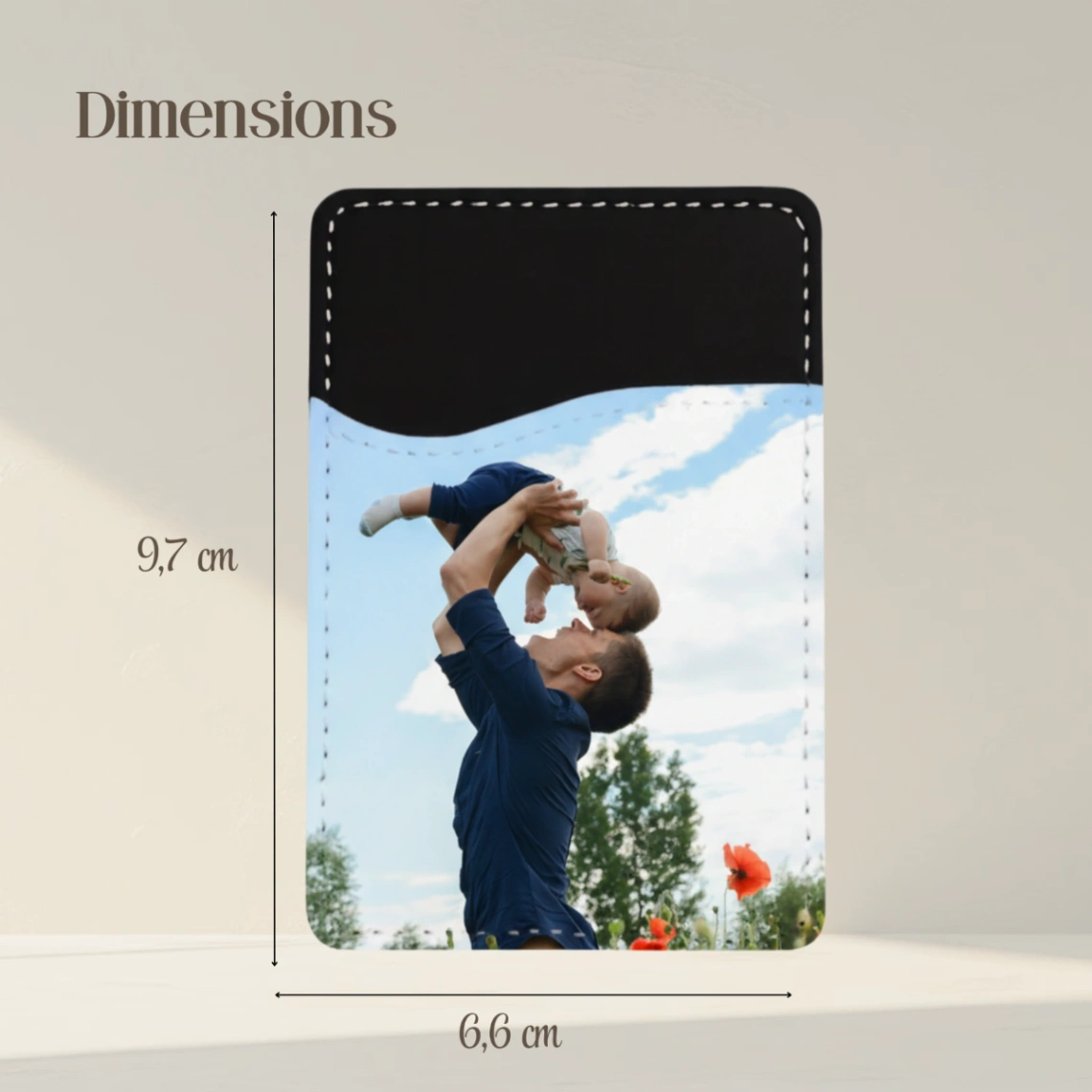 Porte-carte pour Téléphone Personnalisé avec Photo