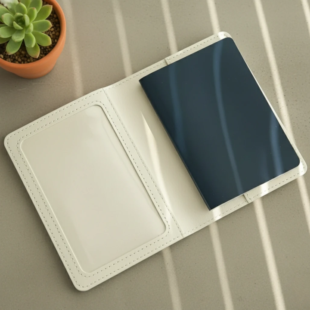 Porte-passeport et Étiquette de Valise Personnalisés avec Prénom ou Initiales